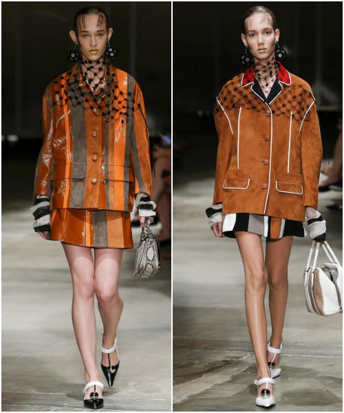 Prada gây ngỡ ngàng với người mẫu tô son vàng óng - 3