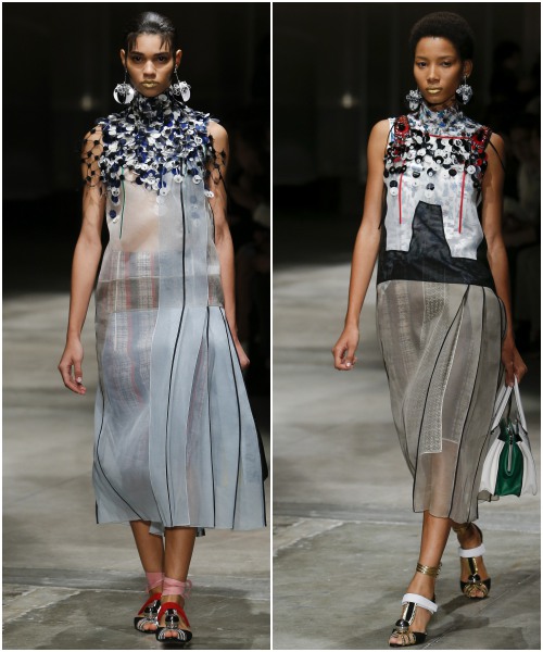 Prada gây ngỡ ngàng với người mẫu tô son vàng óng - 11