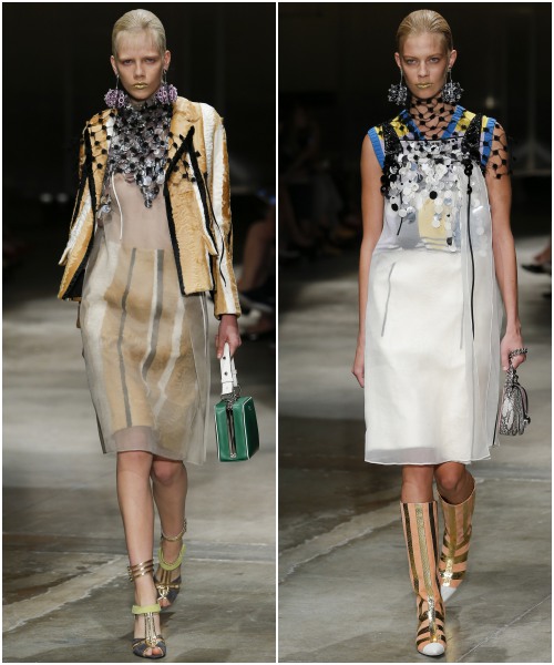 Prada gây ngỡ ngàng với người mẫu tô son vàng óng - 13