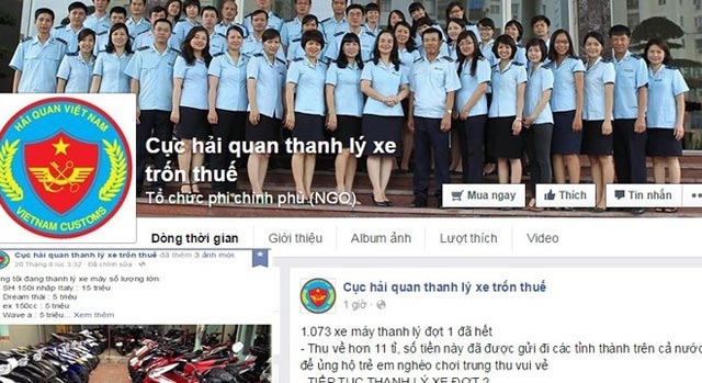 Facebook lấy tên “Cục Công An” bán xe SH 15 triệu là lừa đảo - 3