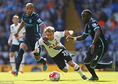 Chi tiết Tottenham - Man City: Vỡ trận (KT) - 3