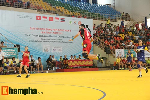 Ngược dòng thắng Thái Lan, bóng ném nữ VN tự tin vô địch - 7