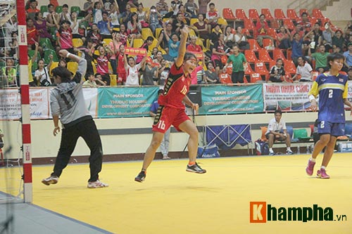 Ngược dòng thắng Thái Lan, bóng ném nữ VN tự tin vô địch - 8