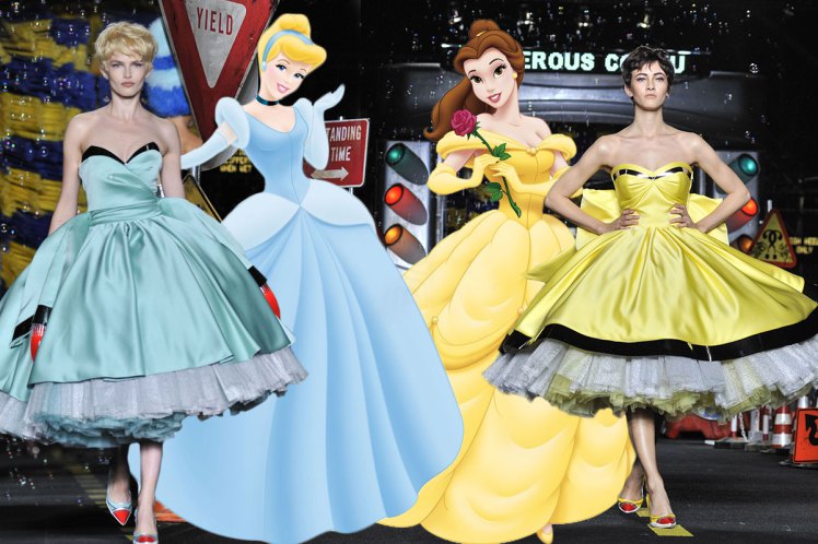 Moschino đưa công chúa Disney đến Milan Fashion week - 1