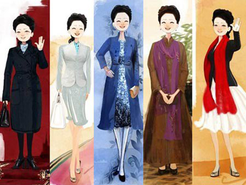 Thời trang đẳng cấp của đệ nhất phu nhân Trung Quốc - 8