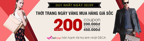Cơ hội cuối để săn coupon thời trang 200.000đ trong tháng 9 - 1