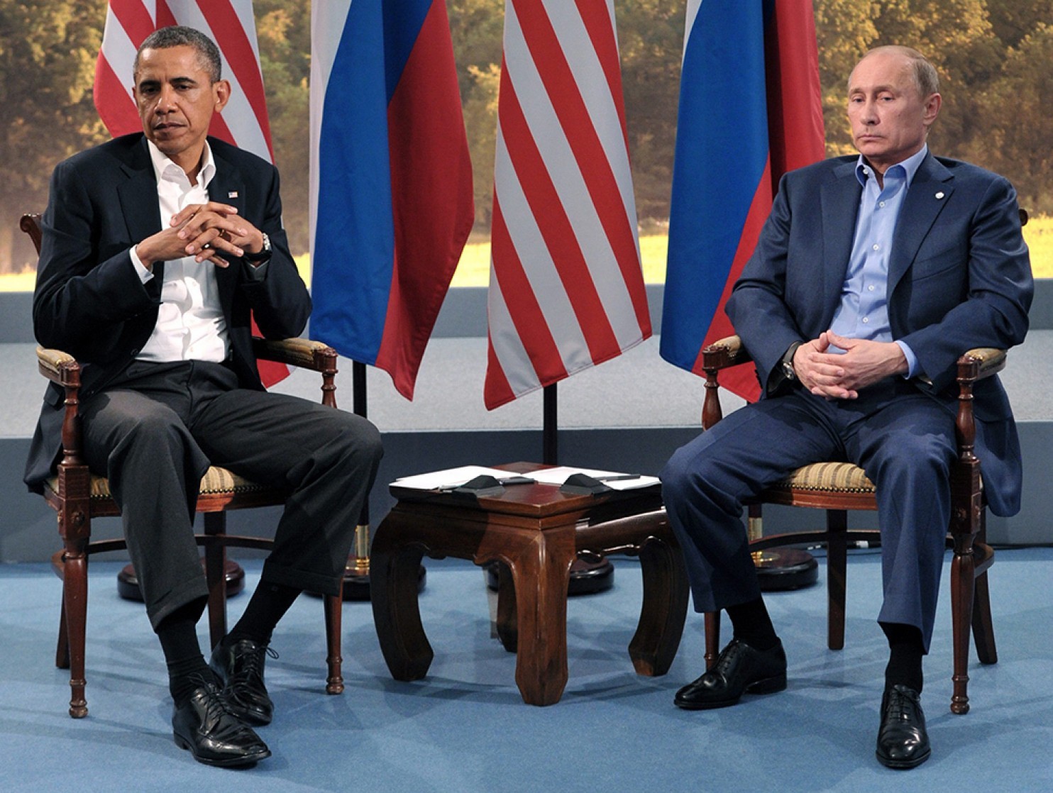 Những lần chạm mặt căng thẳng giữa Obama và Putin - 6