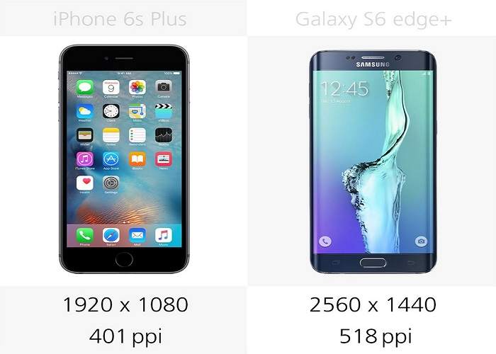 So sánh chi tiết iPhone 6S Plus và Galaxy S6 Edge Plus - 7