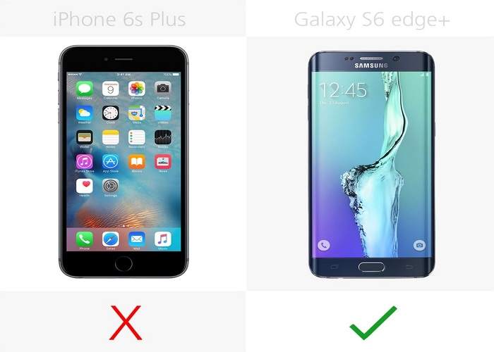 So sánh chi tiết iPhone 6S Plus và Galaxy S6 Edge Plus - 11