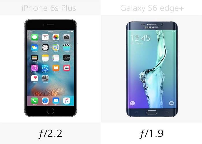 So sánh chi tiết iPhone 6S Plus và Galaxy S6 Edge Plus - 6