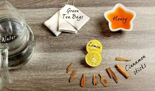 Cách chế nước trà xanh với chanh giúp giảm cân  nhanh - 2