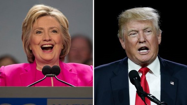 Một tháng Hillary Clinton đăng 20.000 quảng cáo, Trump 0 - 1