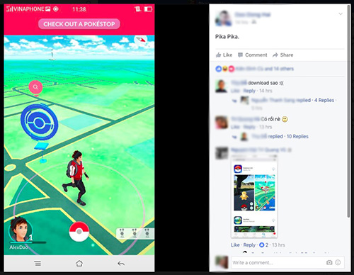 Game Pokemon Go ! : Một Cơn Sốt Kinh Hoàng Tại Việt Nam.