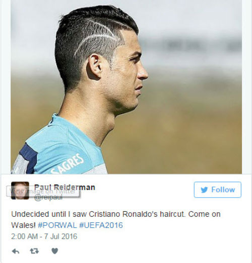 Tóc mới của Ronaldo bị "ném đá" thậm tệ - 3