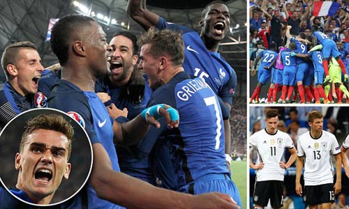 Euro 2016: Định mệnh sắp đặt ĐT Pháp loại bỏ Đức - 1