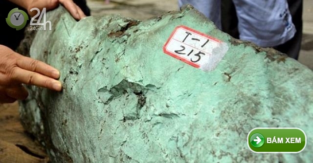 Phát hiện khối đá ngọc lam khổng lồ ở TQ