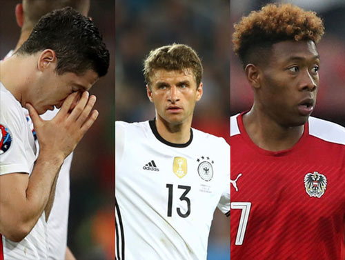 “Sao xịt” ở Euro: Lewandowski, Muller, Alaba - 1
