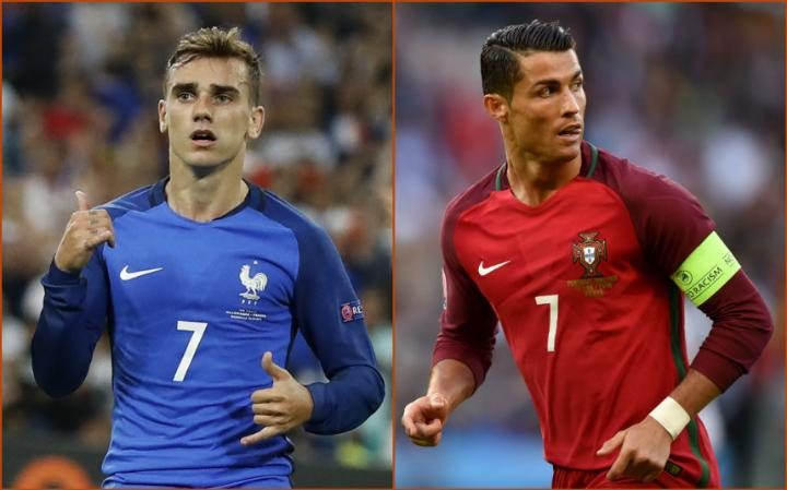 Quả bóng vàng Euro: Griezmann sáng cửa hơn Ronaldo - 1