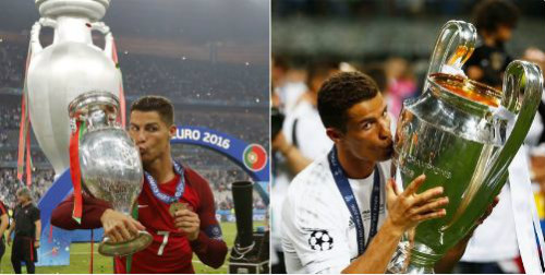 2 tháng, vô địch châu Âu 2 lần: Ronaldo chắc suất QBV - 1