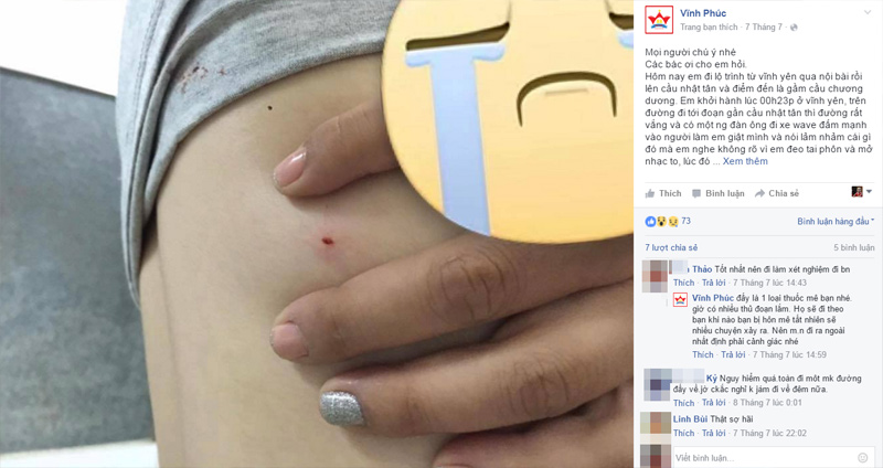Thực hư thông tin người đi đường bị kẻ xấu chích thuốc mê - 1