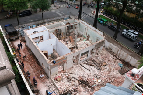 TP.HCM: Khẩn trương xử lý các vụ tự phá dỡ biệt thự cũ - 2