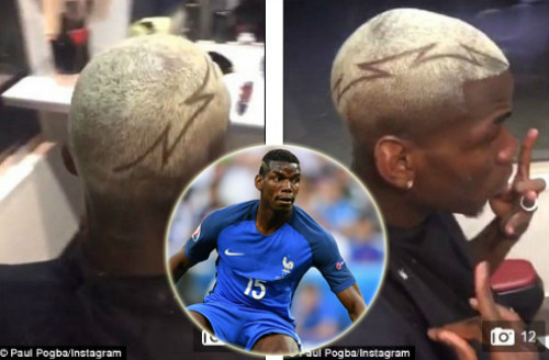 Mặc MU và "siêu cò", Pogba tới Mỹ ăn chơi khoe tóc "dị" - 1