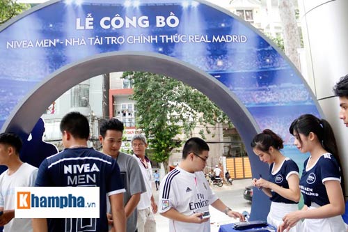 Sôi động lễ công bố cuộc đua “Đường tới Real Madrid” - 1