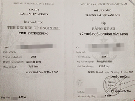 Hàng trăm bằng tốt nghiệp bị cấp sai quy định - 2