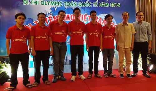 Việt Nam giành HCV Olympic Toán quốc tế 2016 - 1