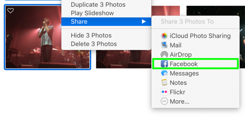 Cách chia sẻ hình ảnh lên Facebook, Twitter qua Apple Photos - 3