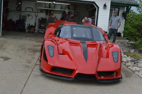 Độc dị xe Ferrari Enzo độ động cơ máy bay khủng - 3
