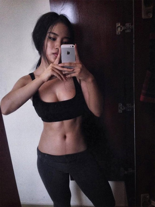 Loạt hot girl phòng gym Việt đạt chuẩn đẹp sexy mới - 5