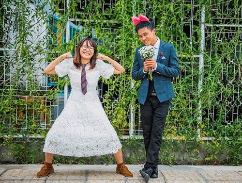 Cặp đôi Vũng Tàu chụp ảnh cưới bên thùng rác - 9