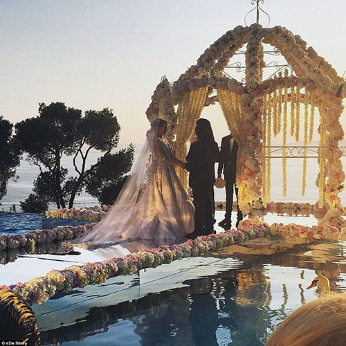 Đám cưới xa hoa con gái tỷ phú bất động sản Nga - 7