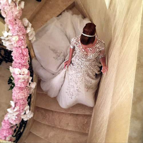 Đám cưới xa hoa con gái tỷ phú bất động sản Nga - 6