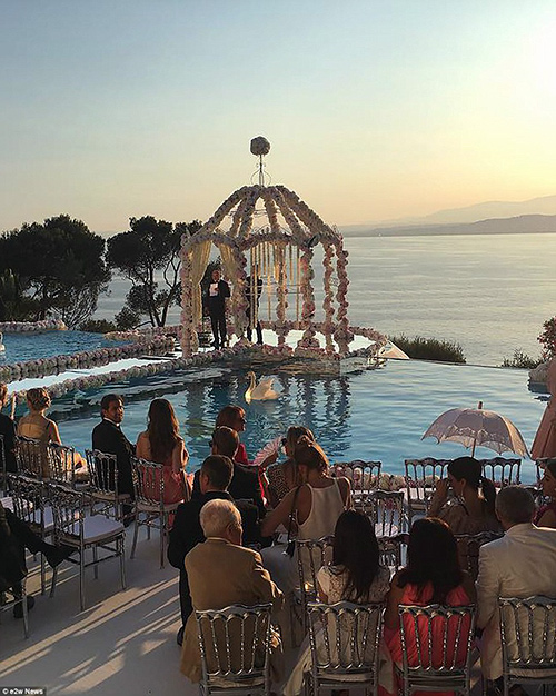 Đám cưới xa hoa con gái tỷ phú bất động sản Nga - 9