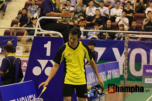 Tiến Minh bỏ cuộc ở vòng đầu giải cầu lông quốc tế 2016 - 3