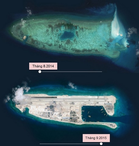 3 năm TQ xây đảo nhân tạo tàn hại Biển Đông thế nào - 1