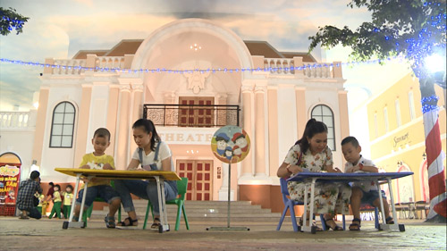 MC Xuân Hiếu, Ngọc Hương cùng con trải nghiệm truyền hình thực tế - 2