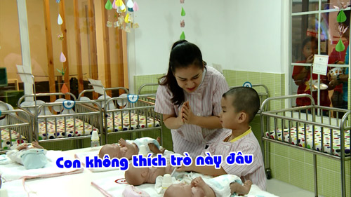 MC Xuân Hiếu, Ngọc Hương cùng con trải nghiệm truyền hình thực tế - 6