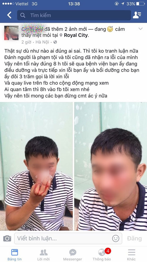 Giám đốc đánh shipper gãy mũi, quỵt 30 nghìn đồng nói gì? - 4