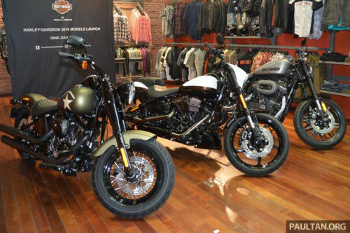Harley-davidson tung loạt sản phẩm mới tại malaysia