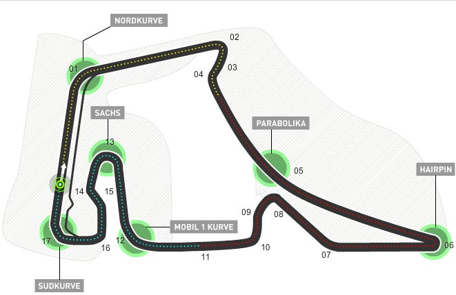 Lịch thi đấu F1: Germany GP 2016 - 1