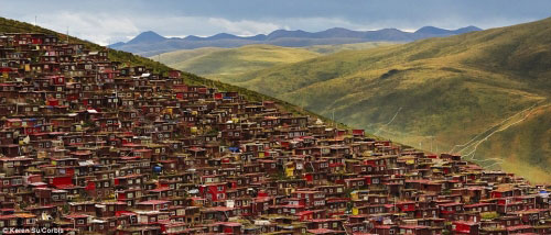 Ngắm vẻ tuyệt đẹp của Larung Gar - Thung lũng Phật giáo sắp bị phá bỏ - 7