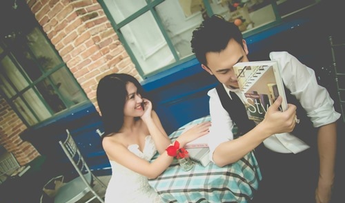 Dương Triệu Vũ khoe &#34;ảnh cưới&#34; với Ngọc Thanh Tâm - 9