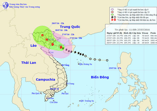 Bão số 1 gây mưa to, sóng lớn - 11