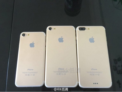 Bộ 3 iPhone 7, 7 Plus và 7 Pro xuất hiện cùng lúc - 1