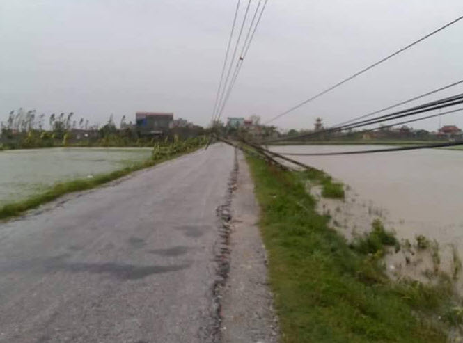 Bão số 1 càn quét, các tỉnh ven biển miền Bắc thiệt hại nặng nề - 14