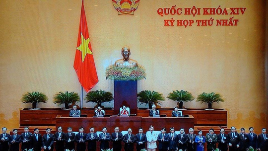 Chính phủ do Thủ tướng Nguyễn Xuân Phúc đứng đầu ra mắt QH - 1