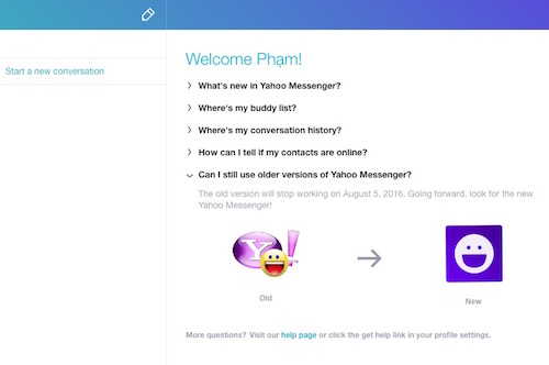 Yahoo! Messenger trình làng ứng dụng chat mới cho máy tính - 1